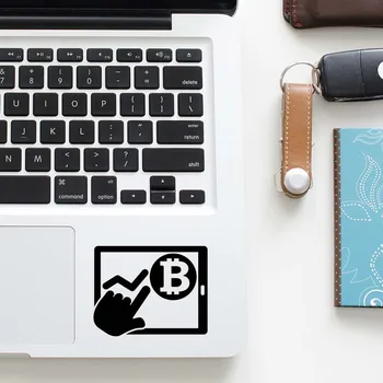 Bitcoin Nalepke, Laptop sledilno ploščico Nalepke za Apple Macbook Pro Air Retina 11 12 13 15 cm za Xiaomi HP Mac Book Touchpad Kože