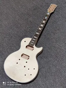 Brezplačna dostava New Visoke kakovosti po meri unfinish DIY električna kitara Mahagoni telesa električna nedokončane kitara kul kitaro