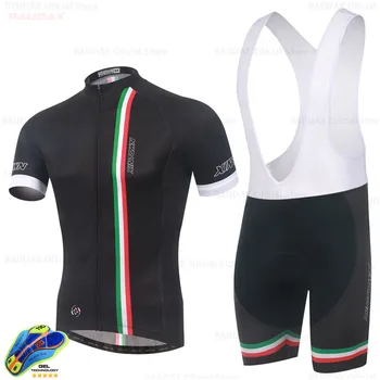 Italija 2019 Go Pro Kolesarski Dres Komplet 19D Kolesarske Hlače Obleko Ropa Ciclismo Moške Poletne Kolo Maillot Bib Hlače, Kolesarska Oblačila