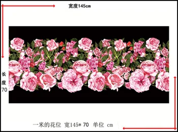 2018 pomlad in poletje novo cvetlični oblačila materiali napredni digitalni tisk modne tkanine debelo obdelave 145 cm širok