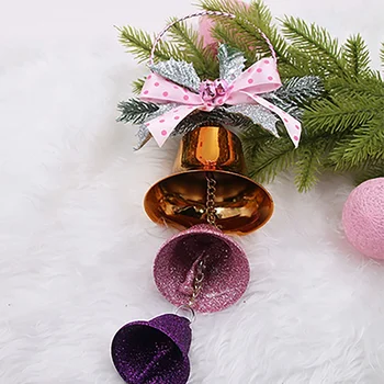 Božični Zvon Obesek Železa Ornament Poroko Festival Stranka Domov Viseči Okras Otroci Igrače Obrti Dekorativni Rekviziti