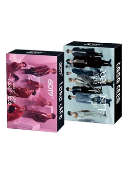 30pcs/nastavite K-pop Got7 Photocard Nov Album Zadnji Kos Visoke Kakovosti Photo Card Mode Got7 Tiskovine Nabor Novih Turistov na Debelo