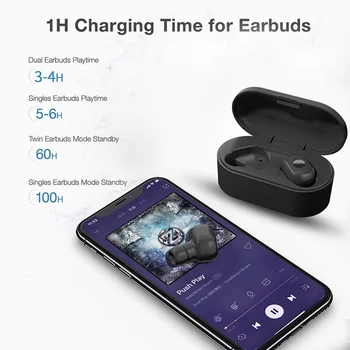 Y80 TWS Brezžične Slušalke Bluetooth 5.0 Slušalke Touch Kontrole 6D Stereo Zmanjšanje Hrupa Slušalke Za Vse Telefone