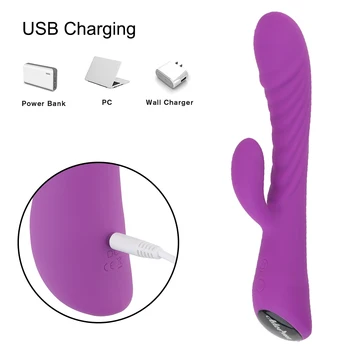IKOKY Rabbit Vibrator 9 Načini Vaginalne Klitoris Stimulacije G Samem Sex Igrače za Ženske Odraslih Izdelkov Dildo Vibratorji