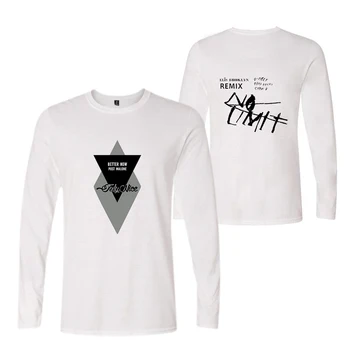 Post Malone Moda Natisnjeni T-majice za Ženske/Moške Dolg Rokav Tshirts 2019 Nov Prihod Vroče Prodaje Priložnostne Ulične Oblačila