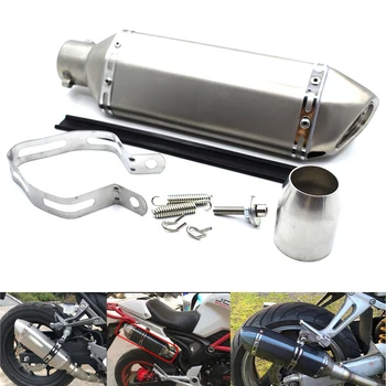 Univerzalni 51mm Motocikel deli Izpušnih plinov iz Nerjavečega Jekla Motocikla, Izpušne Cevi za Honda CB919 CB1000R CBR600RR CBR900RR CBR929R