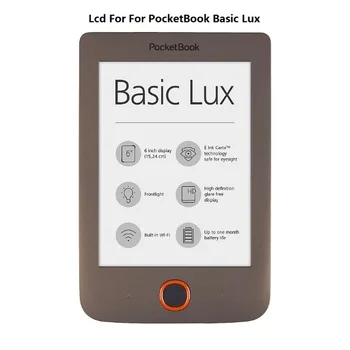 6 palčni lcd z osvetlitvijo Ozadja Lcd Zaslona Matrike Za Knjizica Osnovne Lux E-Bralniki Za eBook Reader Za Knjizica Osnovne Lux