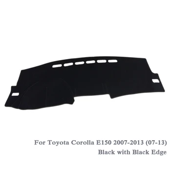 Avto Styling nadzorna plošča Zaščitni Mat Odtenek Blazina Pad Notranje zadeve Za Toyota Corolla E150 E170 2007-2019 LHD&RHD Avto Dodatki