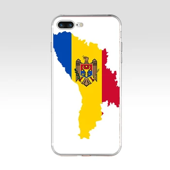 100H Slovaška Zastava Mehko TPU Silikon Kritje velja Za Apple iPhone 6 6s 7 8 plus Primeru