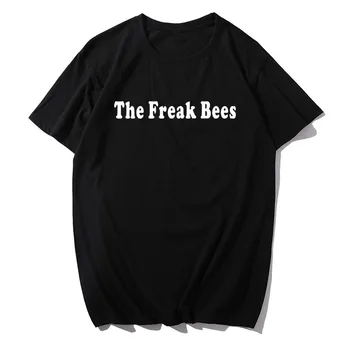 Freak Čebele T-Majice Bombaž Pismo vrhovi zabavne Majice Unisex Ulične tshirt Grafični tees Ženske črna Vintage oblačila