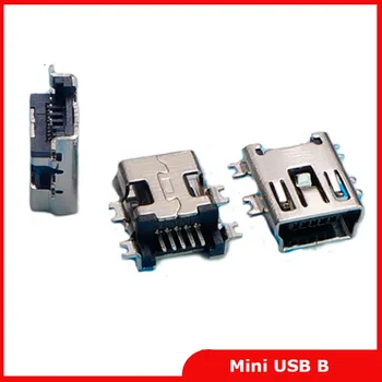 50 kos Mini priključek USB tip B 5pin SMT korito 1.7 USB-vtičnico ženski jack 2.0 Brezplačna dostava