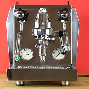 220V Pol-avtomatski espresso stroj Obtočna črpalka samodejno dovodu vode velike zmogljivosti aparat za kavo kavo kavo Komercialne VROČE