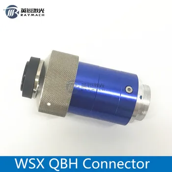 Wsx fiber laser šoba priključek visoka vir napajanja WSX mini lasersko glavo rezervnih delov QBH priključek vode za hlajenje adapter