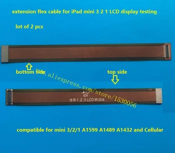 Razširitev flex kabel za iPad mini 3 2 1 LCD prikaz testiranje,lot 2 kos