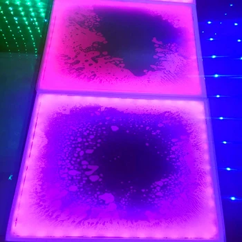 Sprememba barve Gravity Sensor LED Tekoči plesišču za nočni klub bar fazi
