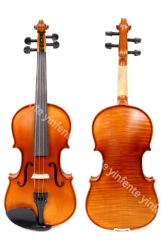 Strokovno Violino ročno Izdelani Plamen Javor Smrekovega lesa 4/4 Polni Velikosti Yinfente