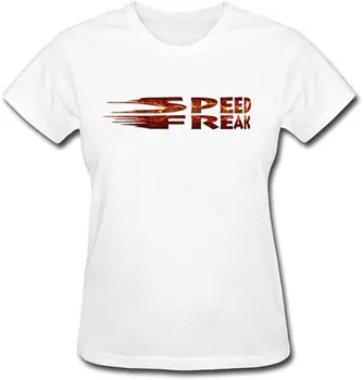 Spead Freak Dekle Super Kratek Rokav Edinstveno T Shirt 2020 Poletje Prišlekov Harajuku Tshirts Dihanje T-Shirt