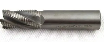 Novo 4flute M2AI dia 6 mm koncu mlini rezkanje rezalnik strojno orodje, ki Grobo rezalnik CNC orodja Super-trdo hitroreznega jekla 4F-6*6*13*57
