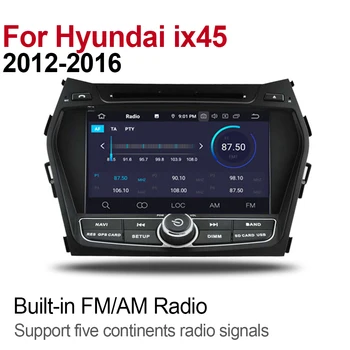 ZaiXi Android Avto Multimedijski predvajalnik, 2 Din WIFI, GPS Navigacija Autoradio Za Hyundai ix45 2012 20132016 zaslon na dotik