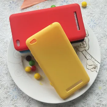 Macarons Barve TPU Silikon Motnega, Mat Primeru za Xiaomi Redmi 4A Redmi4A 5.0 palčni Preprost Barva Mehko TPU Primerih