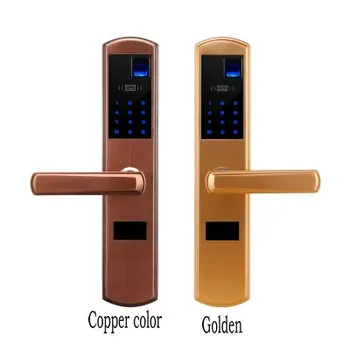 All-metal-multi-funkcijo dual barve neobvezno prstnih/IC za kartico/geslo za odklepanje anti-theft zaklepanje, home /office/hotel / villa
