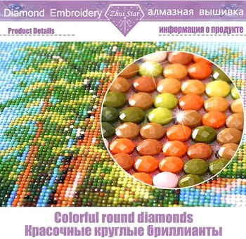 DIY 5D Diamond Mozaik hello-karon Ročno Diamond Slikarstvo Navzkrižno Šiv Kompleti Karo Vzorci za Vezenje Okrasnih Umetnosti