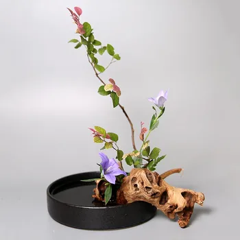 Japonski Slog Ikebana Poučevanja Vaza Barva Keramična Vaza Vaza Hydroponic Rastlin Bonsaj Sajenje Hrane Ploščo Dekor