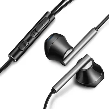 Moda Dynamic Drive Hi-Fi 6D Stereo Slušalke Extra Bass Čepkov Žične Slušalke z Mikrofonom, 3.5 mm Vtičnica za Slušalke za V Uho