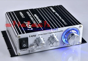 S Fedex, DHL ali 20 določa Lepy LP-2024A+ 20 W Hi-Fi OJAČEVALNIK Razreda-T Digitalni Stereo Ojačevalec + Adapter za Avto Amp