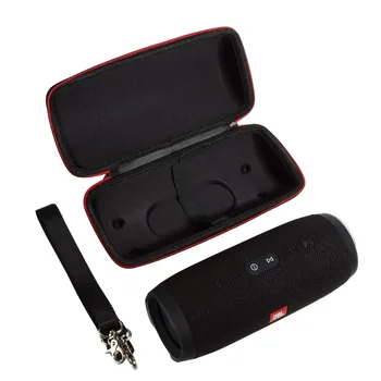 Nov Trdi PU EVA Prenosni kovček Za JBL Polnjenje 3 Charge3 Brezžični Bluetooth Zvočnik Potovalna Torba Pokrov (S Pasom)