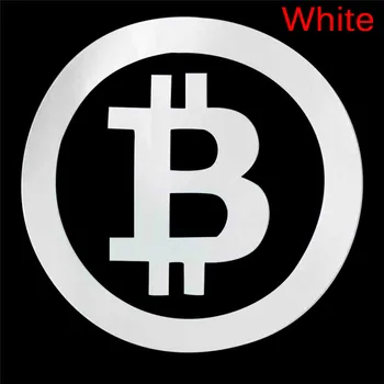 Velika Bitcoin Avto Nalepke Cryptocurrency Blockchain Svobode Nalepke Vinyl Avto Okno Nalepke 6.3 v*6.3 v