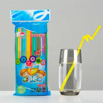 Quevinal 3600 Kosov Plastike Pitje Slama 6*260mm Izvoz na Japonsko Podaljša Prilagodljiv Pijačo Slamic Barvne EMS Brezplačna Dostava