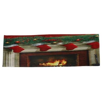 Vroče Ustvarjalne Vesel Božič Dobrodošli Doormats Zaprtih prostorih Doma Preproge Dekor 60x180C Msep30