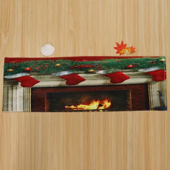Vroče Ustvarjalne Vesel Božič Dobrodošli Doormats Zaprtih prostorih Doma Preproge Dekor 60x180C Msep30