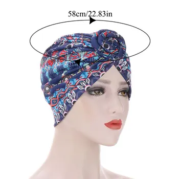 Ženske Muslimanska Oblačila Hidžab Headscarf Resuable Bonnet Klobuk Krog Hidžab Skp, Beanie Bandanas Glavo Kritje Gube Cvet Turban Klobuk Klobuk Spanja