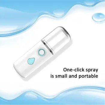 Mini nega Obraza Parnik USB Nano Vlažilec Prenosni Obraza Škropilnica Hitro Vlažilne Vlažilnik Obraz Megle Spray za Nego Kože Škropilnica