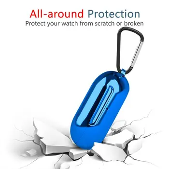 Galvanoplastika TPU Primeru Zaščitnik Anti-shock Polni Zaščitni Pokrov Lupini za Samsung Galaxy Brsti Slušalke Pribor