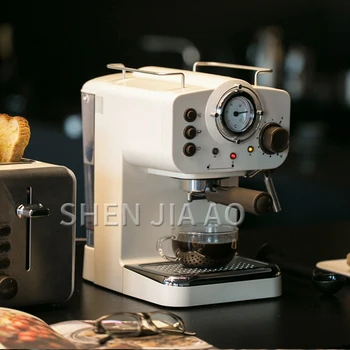 15Bar pol-avtomatski espresso kavo majhne Pare Vrsta Mlečne Pene office home italijanski aparat za kavo/enostavno upravljanje: 1000W