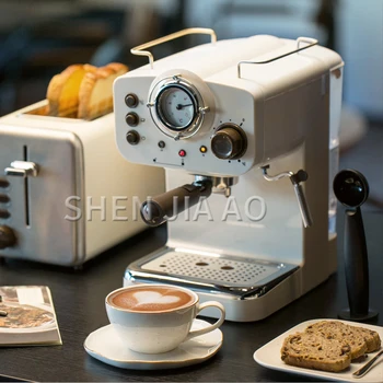 15Bar pol-avtomatski espresso kavo majhne Pare Vrsta Mlečne Pene office home italijanski aparat za kavo/enostavno upravljanje: 1000W