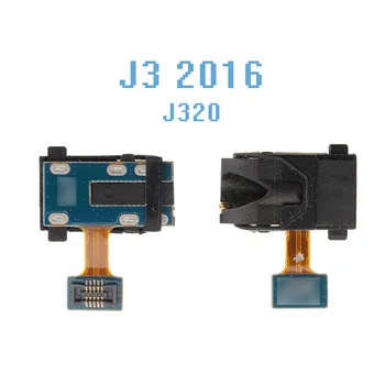 10pcs/veliko Za Samsung Galaxy J3 2016 J320 J320F Slušalke Priključek za Slušalke Avdio Flex Kabel