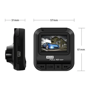 H8 Mini Avto DVR Kamera Dashcam 1080P Video Snemalnik G-Senzor Dash Cam Vožnjo Diktafon