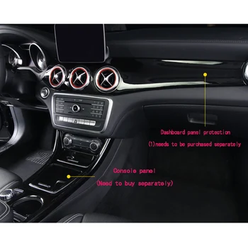 Za Mercedes-Benz GLA CLA200 220A Razred A200L A180L centralni nadzorni plošči nalepke klimatska naprava air outlet spremembe