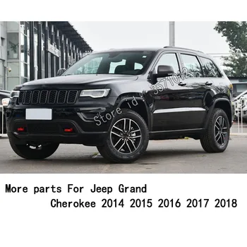 Za Jeep Grand Cherokee 2016 2017 2018 Avto Nalepke Styling Svetlo vrata prtljažnika Branje Branje Svetlobe Žarnice Okvir Trim 2pcs