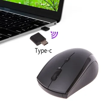 USB Tip C 2.4 G Wireless Mouse Ergonomska 800/ 1200/ 1600 DPI Za Macbook Pro