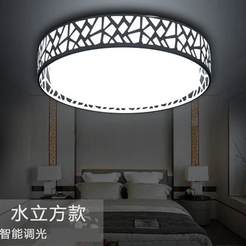 Modni vzorec sodoben minimalističen, dnevna soba, spalnica, jedilnica, balkon led stropna svetilka ustvarjalne toplo romantično krog