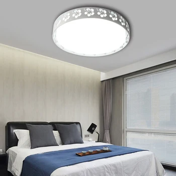 Modni vzorec sodoben minimalističen, dnevna soba, spalnica, jedilnica, balkon led stropna svetilka ustvarjalne toplo romantično krog