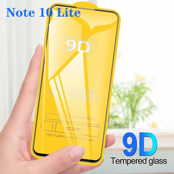 9D Kaljeno Steklo Za Samsung Galaxy Note 10 Lite ScreenProtector za samsung note10 s10 lite note10 svetlobe ProtectiveGlas nova10