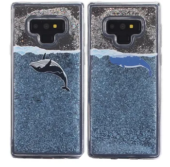 Missbuy Kita Primeru Telefon za Samsung galaxy Note 9 8 S8 S9 Plus S7 rob A6 A8 2018 A3 A5 A7 J3 J5 J7 Coque Tekoče Bleščice Pokrov